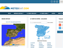 Tablet Screenshot of meteosat.com